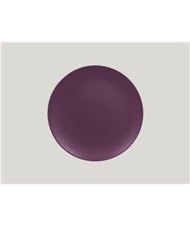 Flat coupe plate - Plum Purple