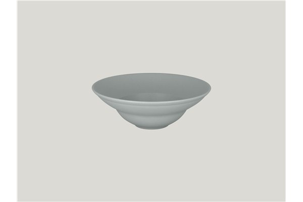 Extra deep round plate - Pitaya Grey