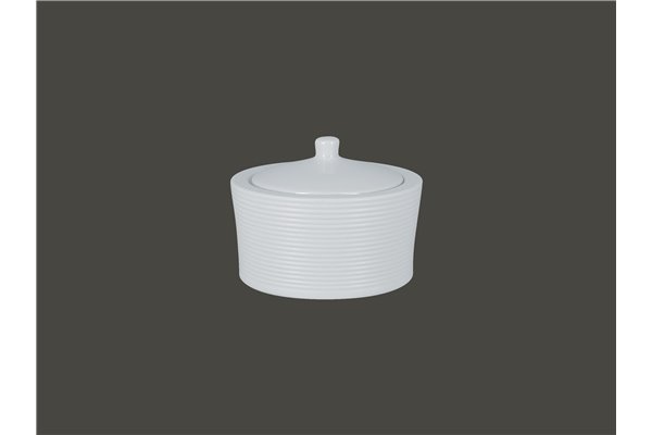 Sugar bowl & lid