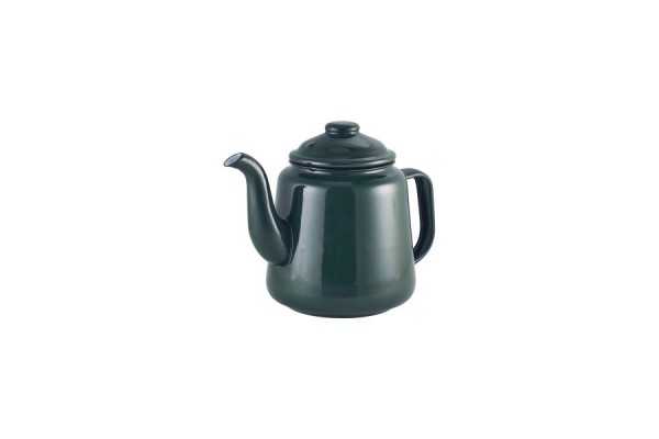 Enamel Teapot Green 1.5L