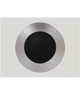 Flat plate - black-silver