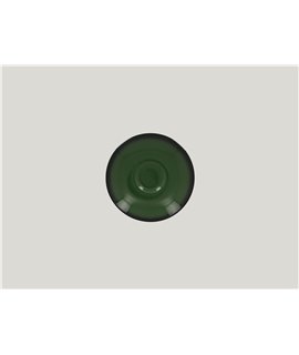 Saucer for espresso cup CLCU09 - dark green