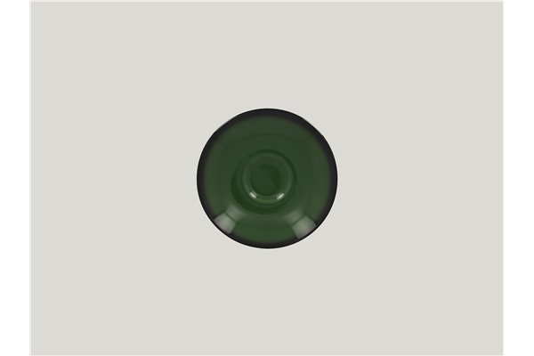 Saucer for espresso cup CLCU09 - dark green