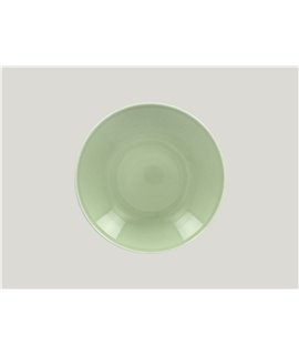 Deep coupe plate - green