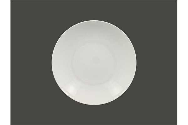 Deep coupe plate - white