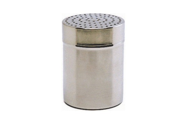 Stainless Steel Shaker With Large 4mm Hole.(Plastic Cap)