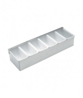 Stainless Steel Dispenser 6 Compartment