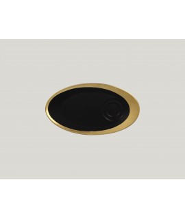 oval saucer for GICU23/GICU09 - gold