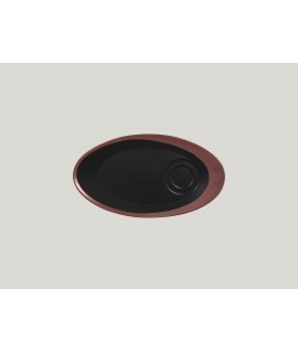 oval saucer for GICU23/GICU09 - bronze