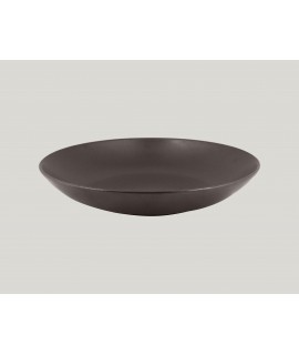 Deep coupe plate - cocoa