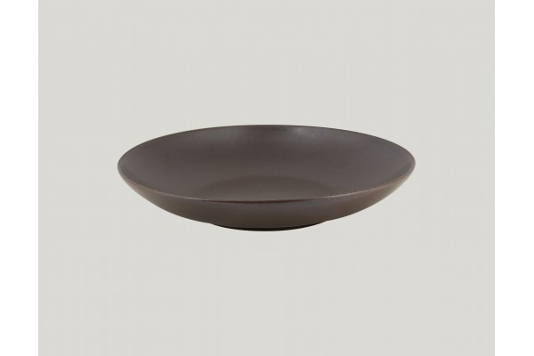 Deep coupe plate - cocoa