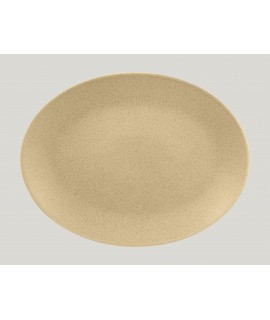 Oval platter - almond