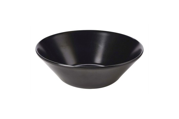 Luna Serving Bowl 24 X8cm H Black Stoneware