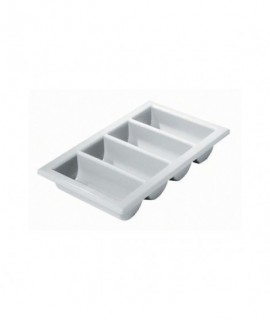 Cutlery Tray/Box FULL SIZE 13" X 21" Grey