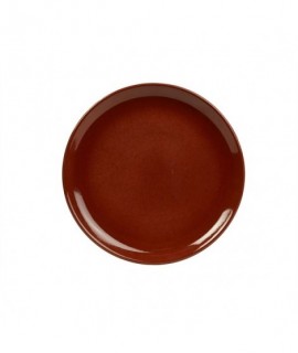 Terra Stoneware Rustic Red Coupe Plate 27.5cm