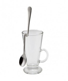 Hanging Latte Spoon 8" 18/8 Stainless Steel (Dozen)