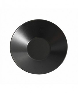 Luna Soup Plate 23 X 5cm H Black Stoneware