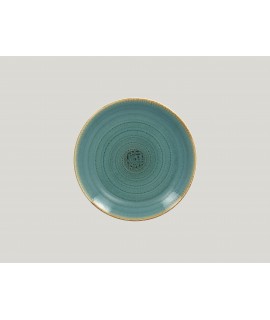 Flat coupe plate - lagoon